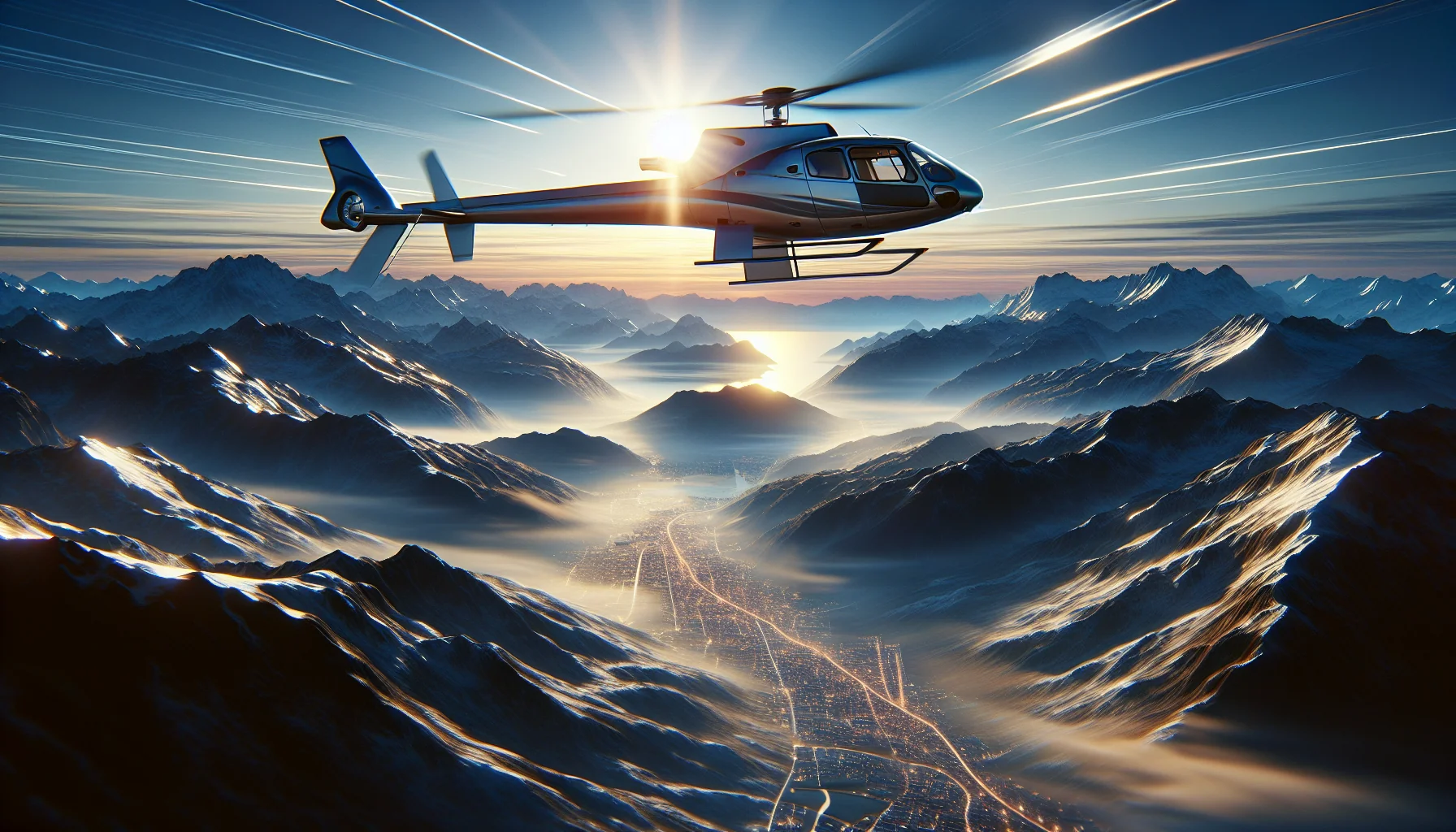 Luxury Helicopter Transfers in France